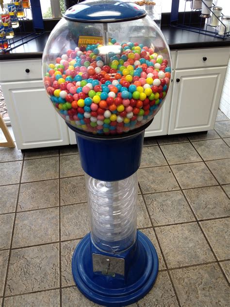 giant bubble gum machine